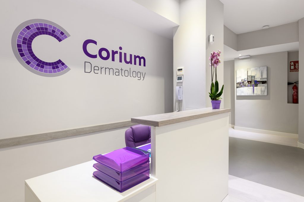 recepción Corium Dermatology